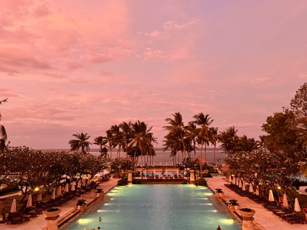 CONRAD BALI(コンラッドバリ) ロビーからの夕景