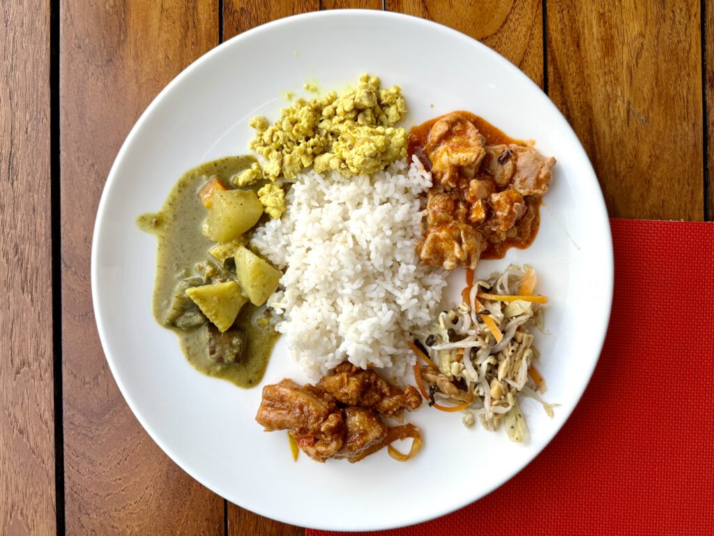 CONRAD BALI(コンラッドバリ) 朝食 食べたカレー